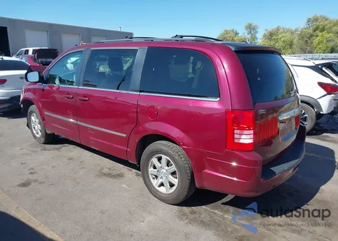 2009 Chrysler Town & Country Touring из США, поврежденный, VIN 2A8HR54XX9R597991